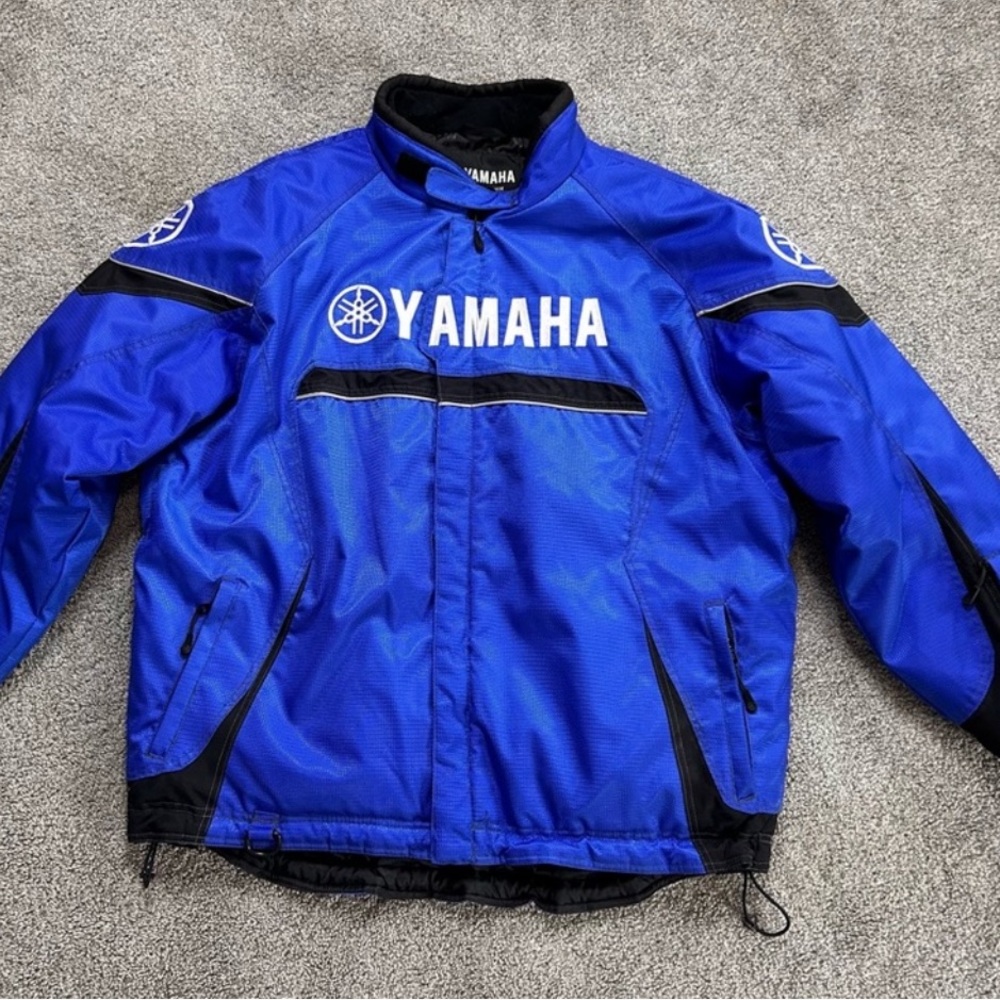 Men’s Yamaha Adventure Jacket Blue/Black size 2XL!